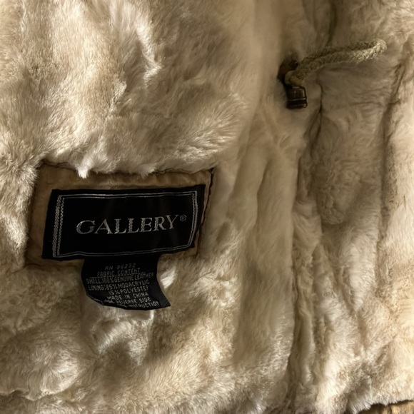 Gallery vintage leather heavy hooded jacket - Picture 3 of 5